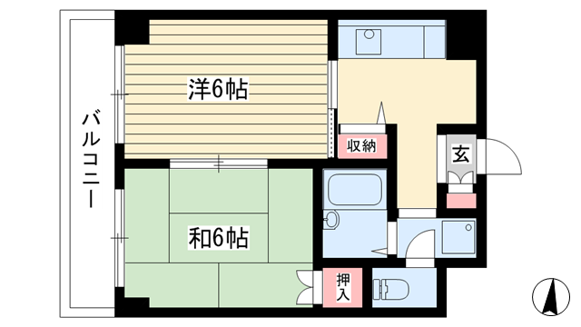 阿部ビル|神戸市中央区北長狭通(阪急神戸線神戸三宮駅)のマンション間取 阿部ビル|神戸市中央区北長狭通(阪急神戸線神戸三宮駅)のマンション間取
