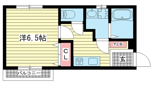 メゾンイクタ|神戸市中央区生田町(神戸市営地下鉄線新神戸駅)のマンション間取 メゾンイクタ|神戸市中央区生田町(神戸市営地下鉄線新神戸駅)のマンション間取