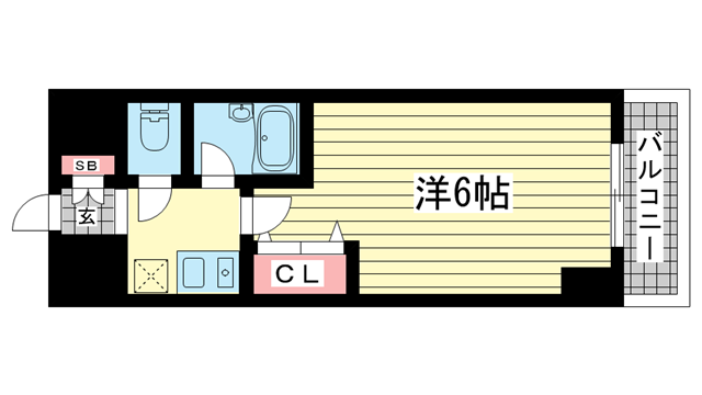 エスリード三宮フラワーロード|神戸市中央区磯辺通(JR東海道本線(近畿)三ノ宮駅)のマンション間取 エスリード三宮フラワーロード|神戸市中央区磯辺通(JR東海道本線(近畿)三ノ宮駅)のマンション間取