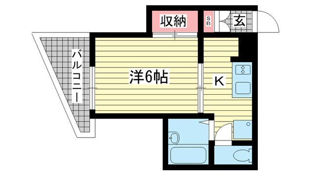 大倉山ハイツC棟|神戸市兵庫区馬場町(神戸市営地下鉄線大倉山駅)のアパート間取 大倉山ハイツC棟|神戸市兵庫区馬場町(神戸市営地下鉄線大倉山駅)のアパート間取