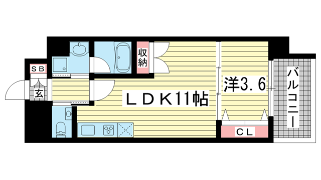 STELLA LUCE 北野坂|神戸市中央区中山手通(JR東海道本線(近畿)三ノ宮駅)のマンション間取 STELLA LUCE 北野坂|神戸市中央区中山手通(JR東海道本線(近畿)三ノ宮駅)のマンション間取