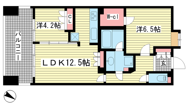 アーバネックス三宮磯辺通|神戸市中央区磯辺通(JR東海道本線(近畿)三ノ宮駅)のマンション間取 アーバネックス三宮磯辺通|神戸市中央区磯辺通(JR東海道本線(近畿)三ノ宮駅)のマンション間取
