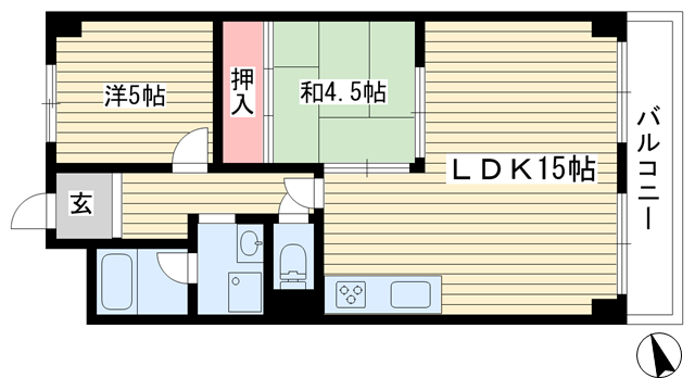 Belltree須磨|神戸市須磨区妙法寺(神戸市営地下鉄線妙法寺駅)のマンション間取 Belltree須磨|神戸市須磨区妙法寺(神戸市営地下鉄線妙法寺駅)のマンション間取