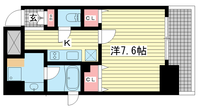 レジディア神戸元町|神戸市中央区栄町通(JR東海道本線(近畿)元町駅)のマンション間取 レジディア神戸元町|神戸市中央区栄町通(JR東海道本線(近畿)元町駅)のマンション間取