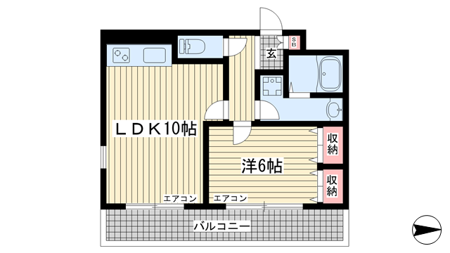 朝日プラザツインテージ神戸イースト|神戸市長田区腕塚町(JR山陽本線新長田駅)のマンション間取 朝日プラザツインテージ神戸イースト|神戸市長田区腕塚町(JR山陽本線新長田駅)のマンション間取