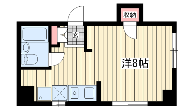 Belltree三宮|神戸市中央区御幸通(JR東海道本線(近畿)三ノ宮駅)のマンション間取 Belltree三宮|神戸市中央区御幸通(JR東海道本線(近畿)三ノ宮駅)のマンション間取