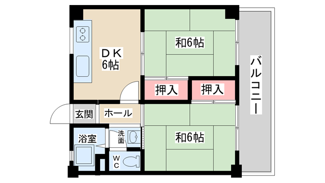 グレイスハイツ六甲|神戸市灘区八幡町(阪急神戸線六甲駅)のマンション間取 グレイスハイツ六甲|神戸市灘区八幡町(阪急神戸線六甲駅)のマンション間取
