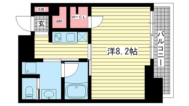 レジディア神戸元町|神戸市中央区栄町通(JR東海道本線(近畿)元町駅)のマンション間取 レジディア神戸元町|神戸市中央区栄町通(JR東海道本線(近畿)元町駅)のマンション間取